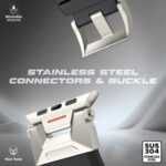 Promate SilicaBand-Pro Flouro-Rubber Watch Band - Image 3