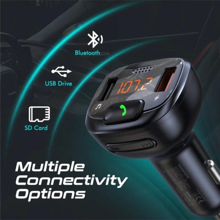 Promate SmarTune-4 FM Transmitter Kit - Image 6