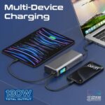 Promate Titan-130 Sleek 130W 20000mAh Power Bank - Image 7