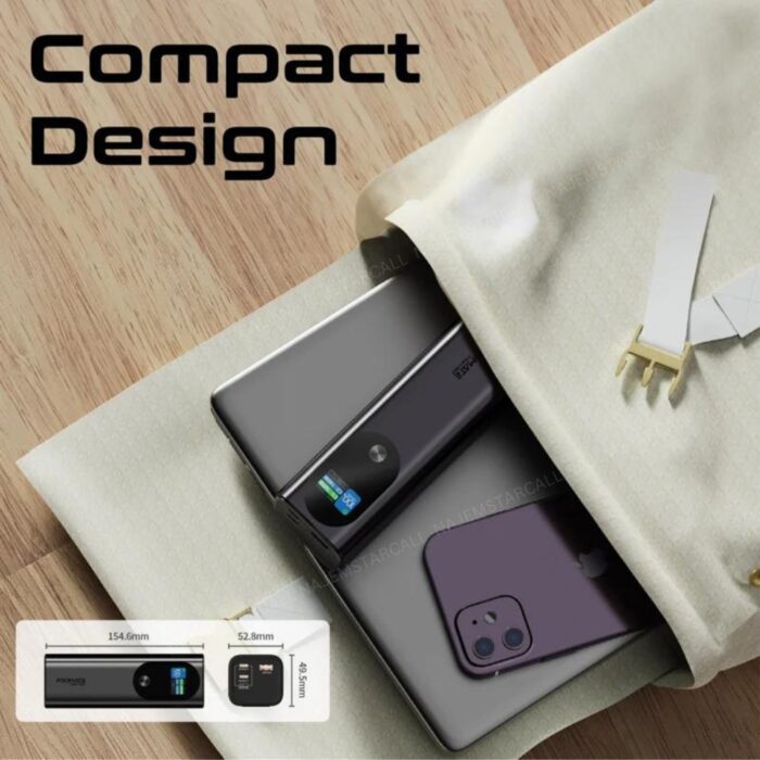 Promate Titan-160 Ultra-Compact 160W 27600mAh Power Bank - Image 8