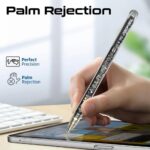 Promate Transpen Transparent Precision Active Stylus Pen with Palm Rejection - Image 6