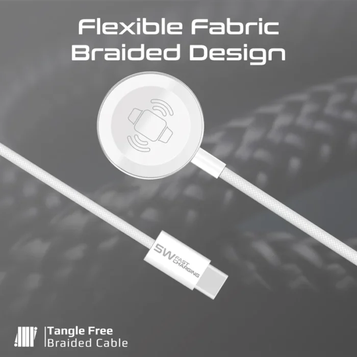 Promate WatchLink-C Apple Watch Charging Cable - Image 5