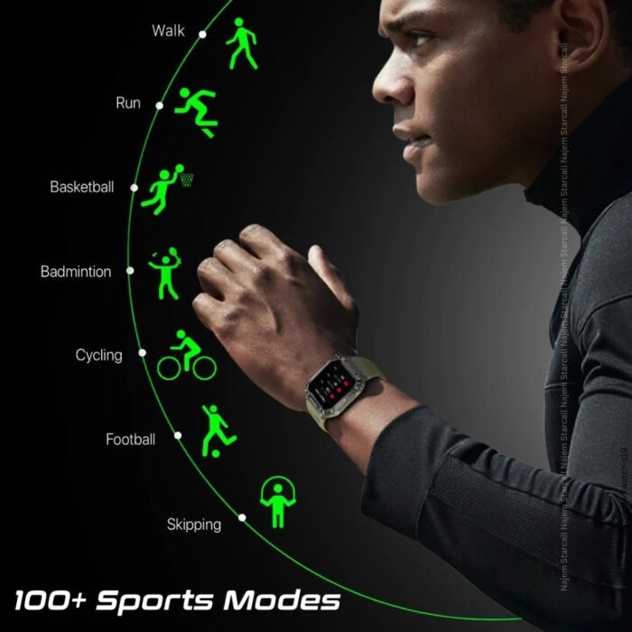 Promate Xwatch-S19 Smartwatch with BT Calling - Image 7