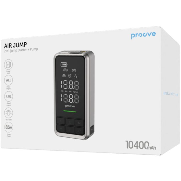 Proove 2 in 1 Jump Starter 10400mah - Image 5