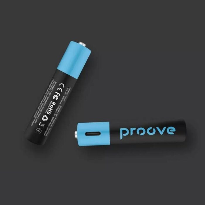Proove Rechargeable Batteries AAA 2 Pcs (USB-C) - Image 2