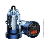Recci 33W Dual Ports Car Charger Transparent Design RCC-N17