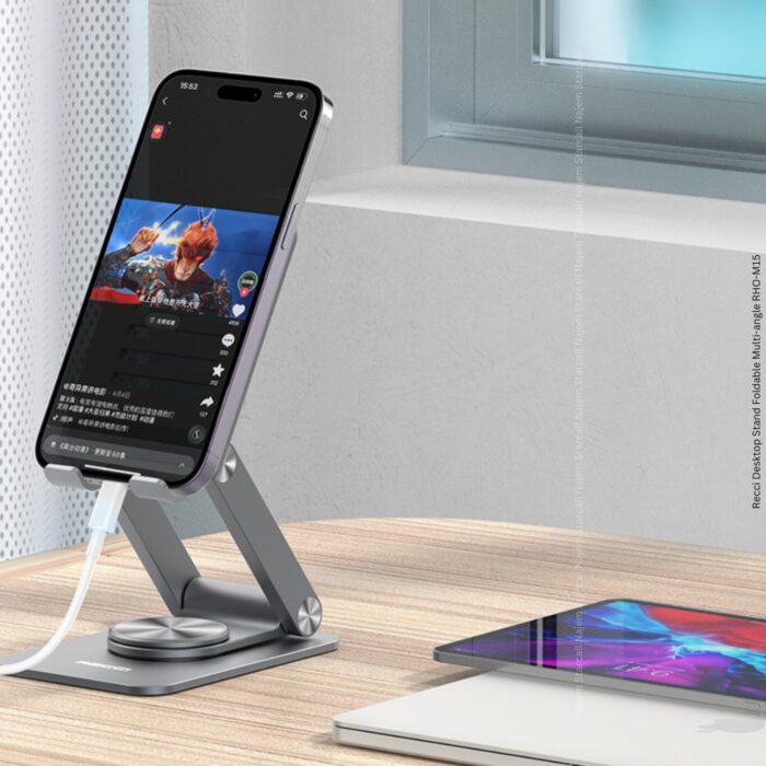 Recci Desktop Stand Foldable Multi-angle RHO-M15 - Image 4