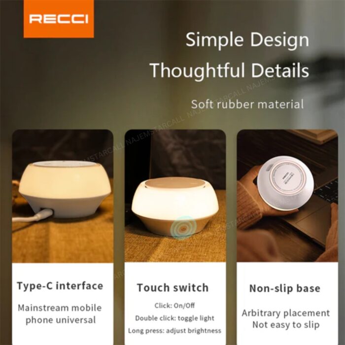 Recci Mushroom 15W Wireless Charging RCW-21 - Image 4