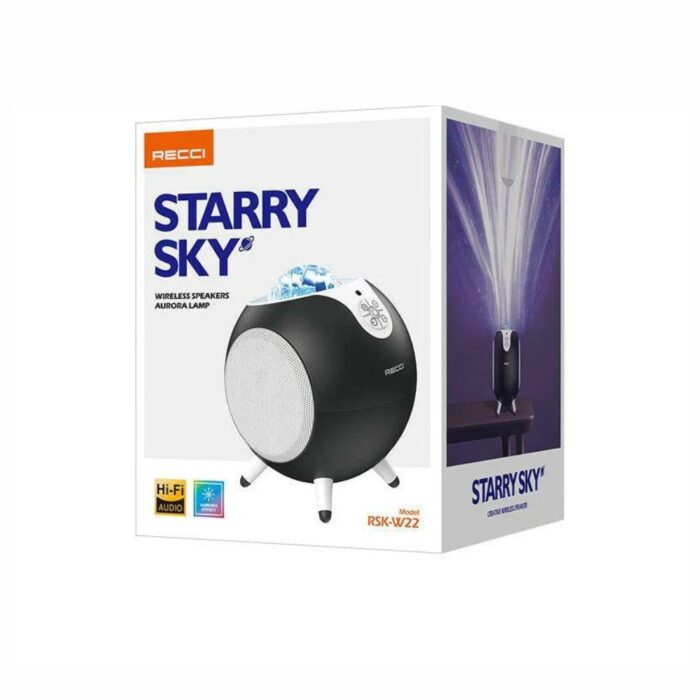 Recci Starry Sky Bluetooth Speaker RSK-W22 - Image 5