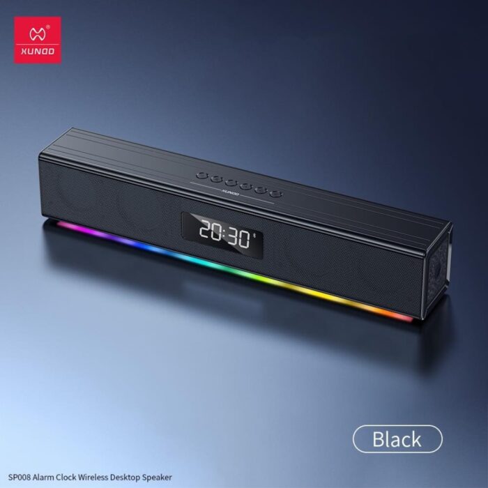 XUNDD SP008 Wireless Desktop Speaker With Clock - Image 6