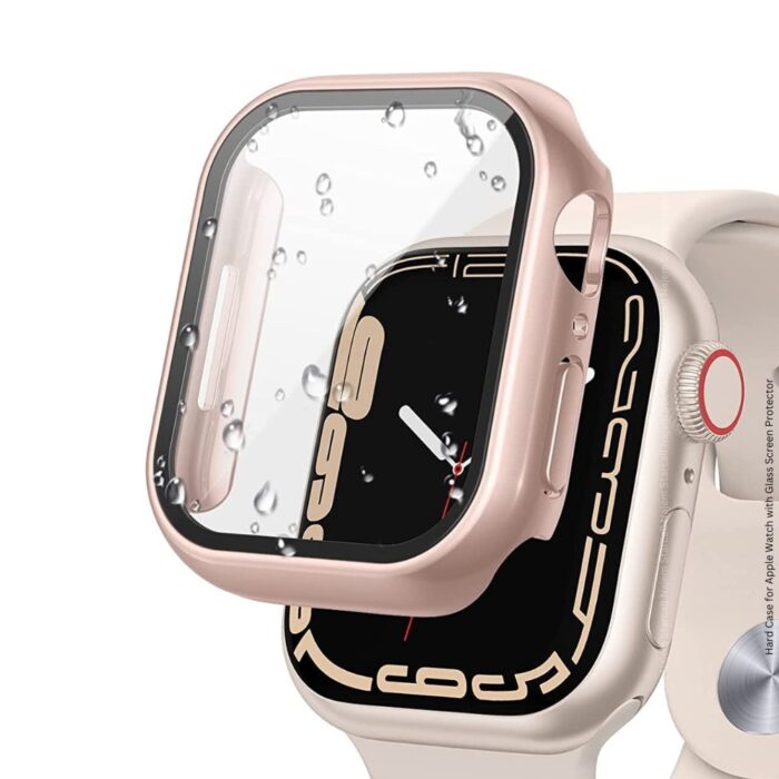 Lito Hard Case for Apple Watch 41mm with Glass Screen Protector - Image 3