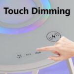 Round LED Table with Speaker and Wireless Charging - Image 5