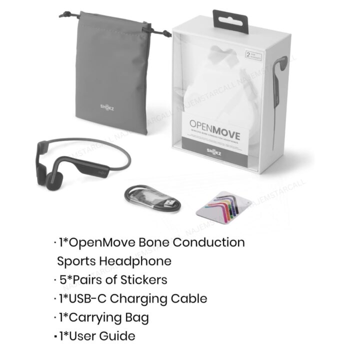 SHOKZ OpenMove Wireless Bone Conduction Headphones - Image 10