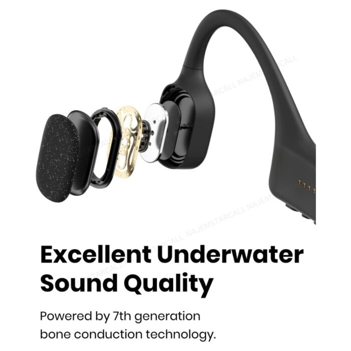 SHOKZ OpenSwim Bone Conduction MP3 Waterproof Headphones for Swimming - Image 6
