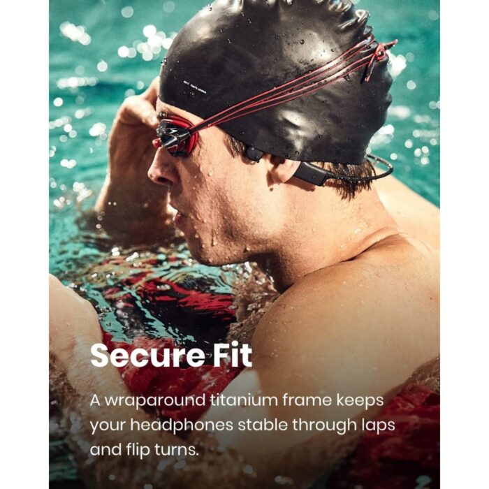 SHOKZ OpenSwim Bone Conduction MP3 Waterproof Headphones for Swimming - Image 4