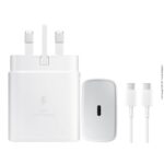 Samsung 45W Power Adapter with USB-C Cable UK - Image 2