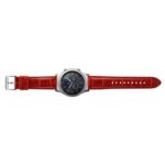 Samsung Gear S3 Alligator Leather Band 22mm Orange Red - Image 3