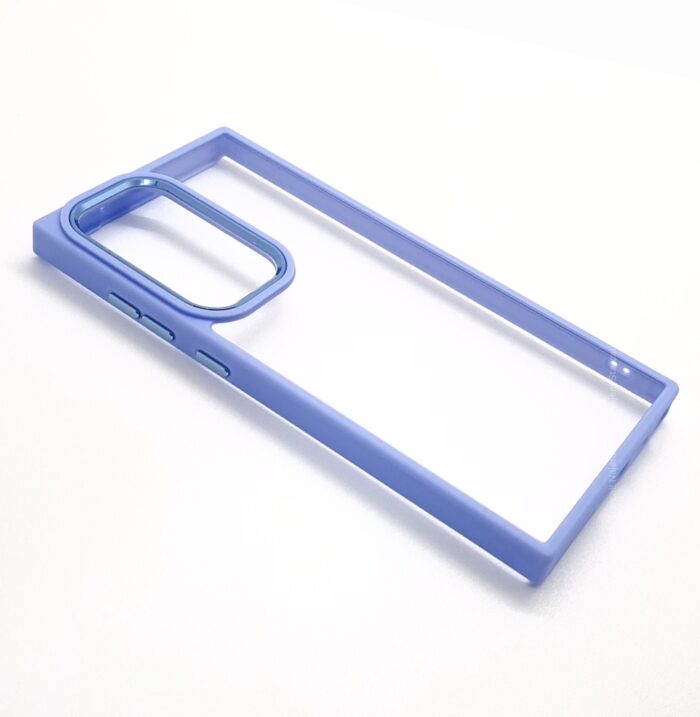 Samsung S22 Ultra Mike Transparent Back Cover with Colored Frame - Image 6