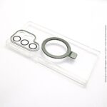 Samsung S23 Ultra Mike Magnetic Stand Transparent Cover with Camera Protection - Image 2