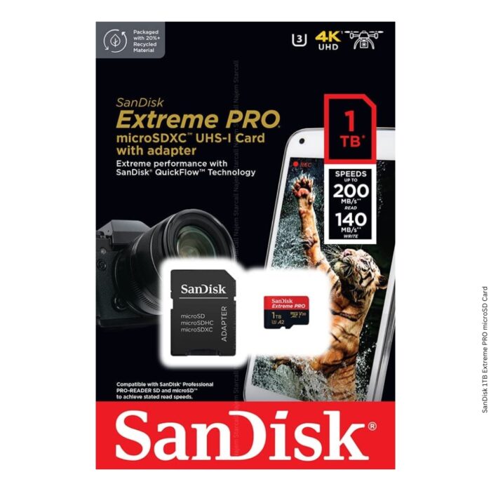 SanDisk 1TB Extreme PRO microSD Card - Image 3