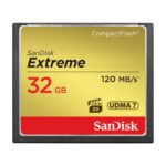 SanDisk 32GB Extreme CompactFlash Memory Card 120MBs