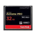 SanDisk 32GB Extreme PRO CompactFlash Memory Card 160MBs