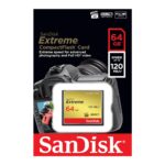 SanDisk 64GB Extreme CompactFlash Memory Card 120MBs - Image 3