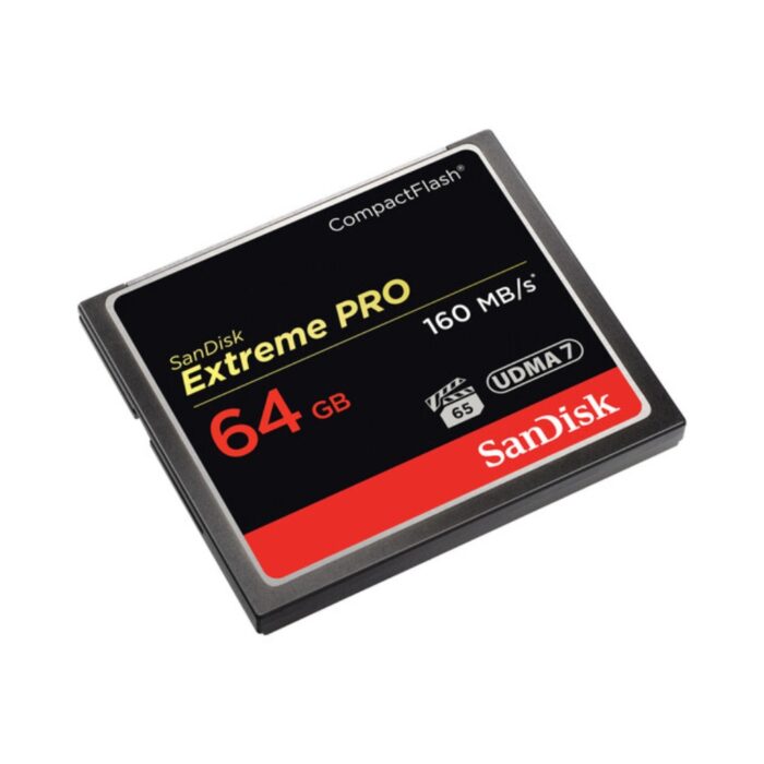 SanDisk 64GB Extreme PRO CompactFlash Memory Card 160MBs - Image 3