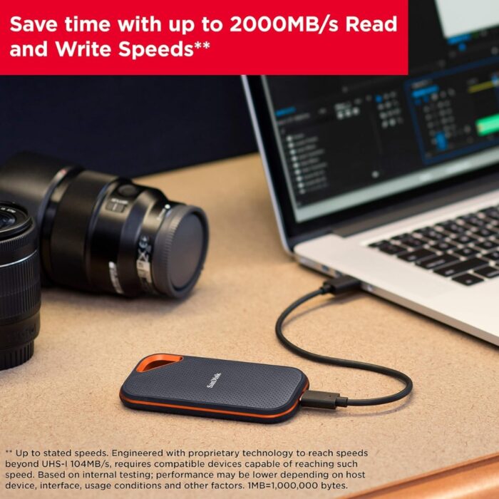 SanDisk Extreme PRO Portable SSD 2000MBs - Image 4
