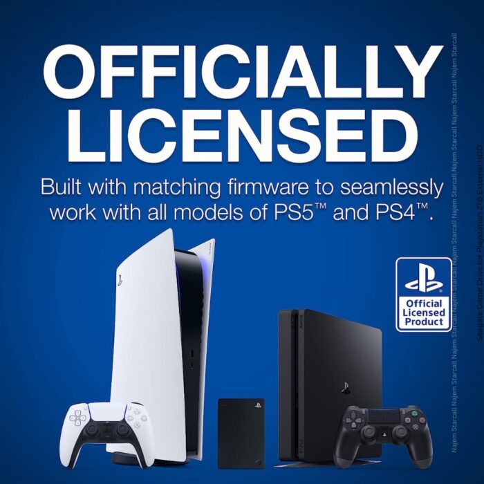 Seagate Game Drive for Playstation 2TB External HDD - Image 2