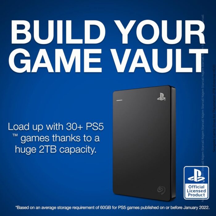 Seagate Game Drive for Playstation 2TB External HDD - Image 7