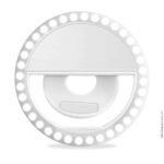 Selfie Led Light Ring Flash Clip Usb Rechargeable