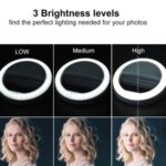 Selfie Led Light Ring Flash Clip Usb Rechargeable - Image 4