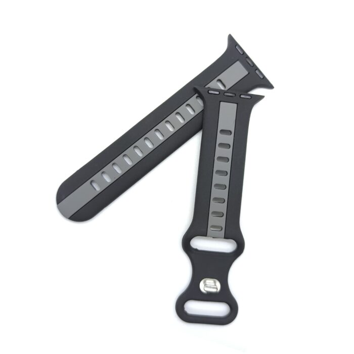 Silicone Sport Watch Band for Apple Watch 38 40 41mm - Image 2