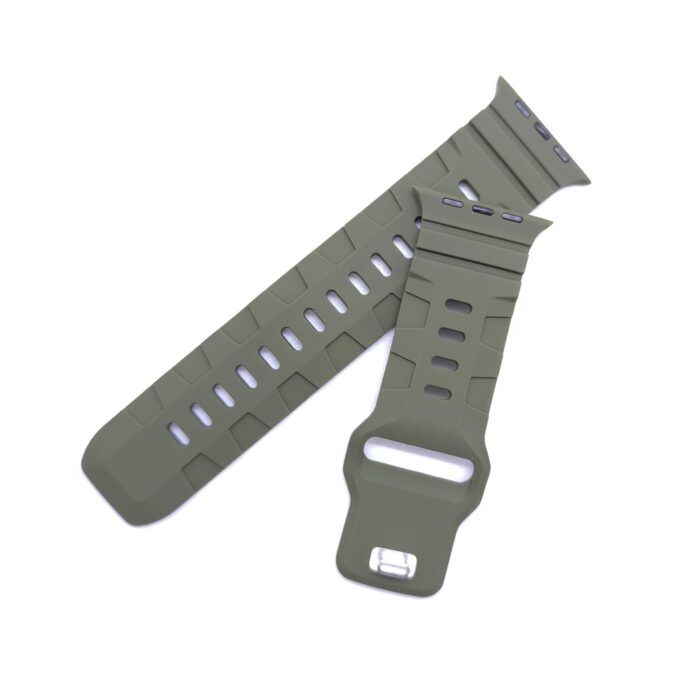 Silicone Sport Watch Band for Apple Watch 42 44 45 49mm - Image 2