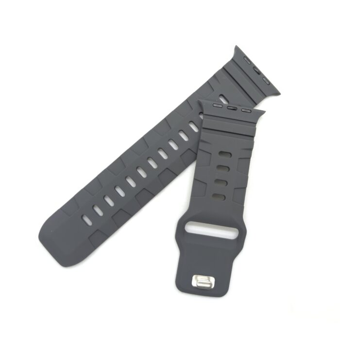Silicone Sport Watch Band for Apple Watch 42 44 45 49mm - Image 3