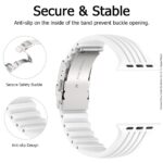 Silicone Strap Butterfly Buckle Band For Apple Watch 42 44 45 49mm - Image 3