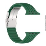 Silicone Strap Butterfly Buckle Band For Apple Watch 42 44 45 49mm - Image 7