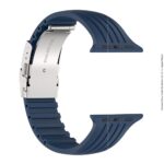 Silicone Strap Butterfly Buckle Band For Apple Watch 42 44 45 49mm - Image 8
