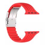 Silicone Strap Butterfly Buckle Band For Apple Watch 42 44 45 49mm - Image 12