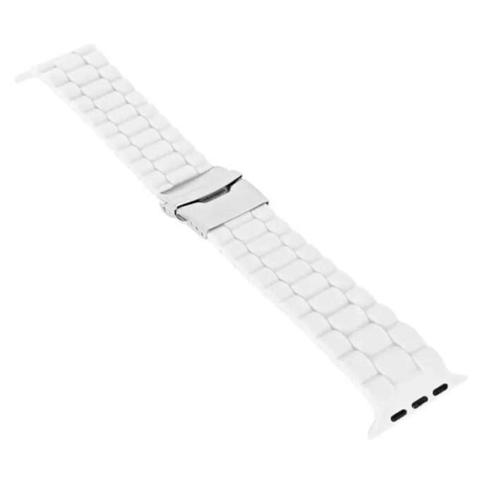 Silicone Strap Deployment Clasp Buckle for Apple Watch 38 40 41mm - Image 2