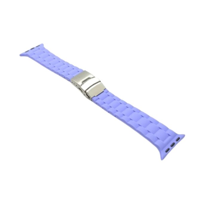 Silicone Strap Deployment Clasp Buckle for Apple Watch 38 40 41mm - Image 6