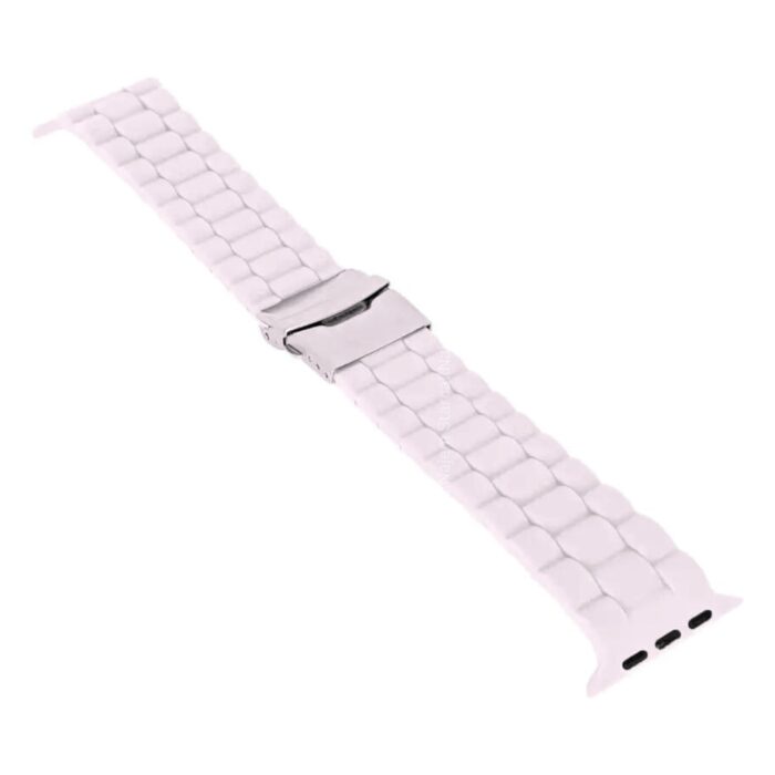 Silicone Strap Deployment Clasp Buckle for Apple Watch 42 44 45 49mm - Image 4