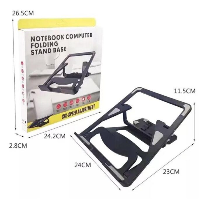 Six-Speed Adjustment Notebook Folding Stand Base - Image 5
