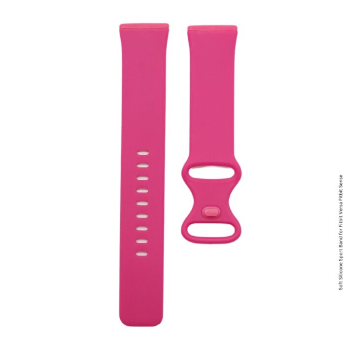 Soft Silicone Sport Band for Fitbit Versa Fitbit Sense - Image 7
