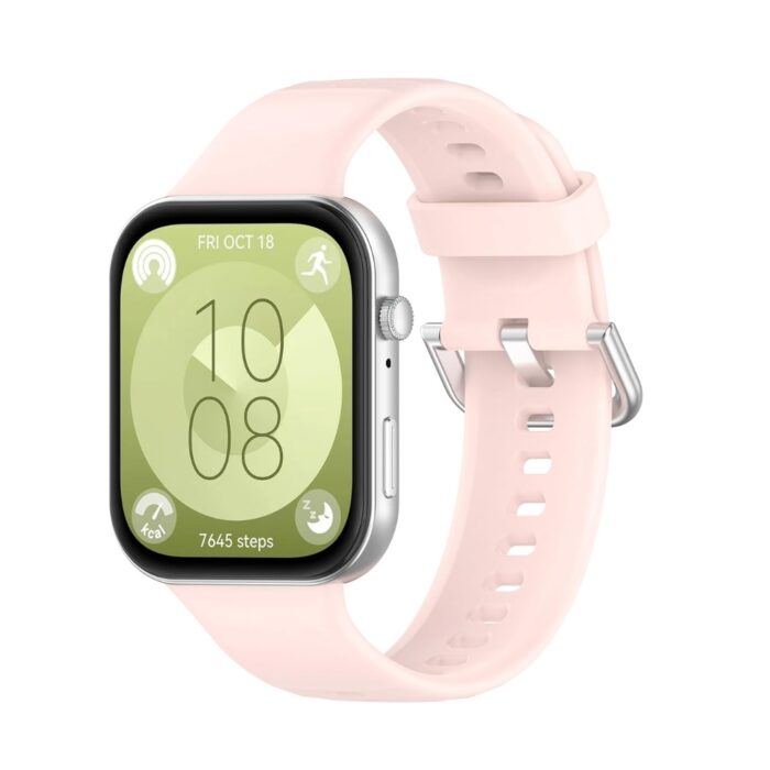 Soft Silicone Sport Strap For Huawei Watch Fit 3 - Image 5