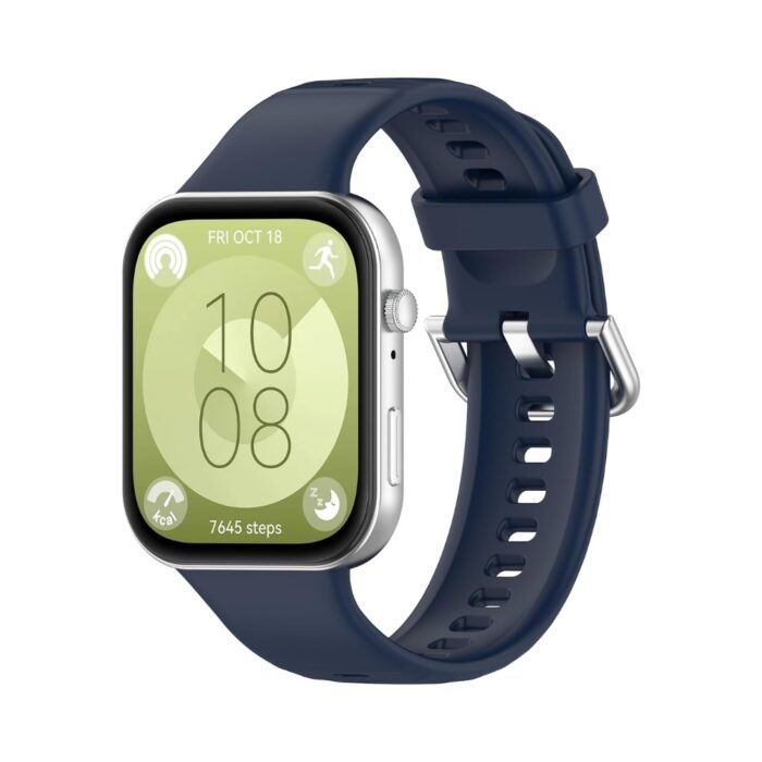 Soft Silicone Sport Strap For Huawei Watch Fit 3 - Image 3