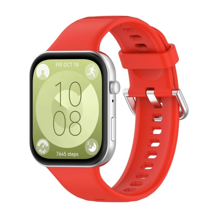 Soft Silicone Sport Strap For Huawei Watch Fit 3 - Image 2