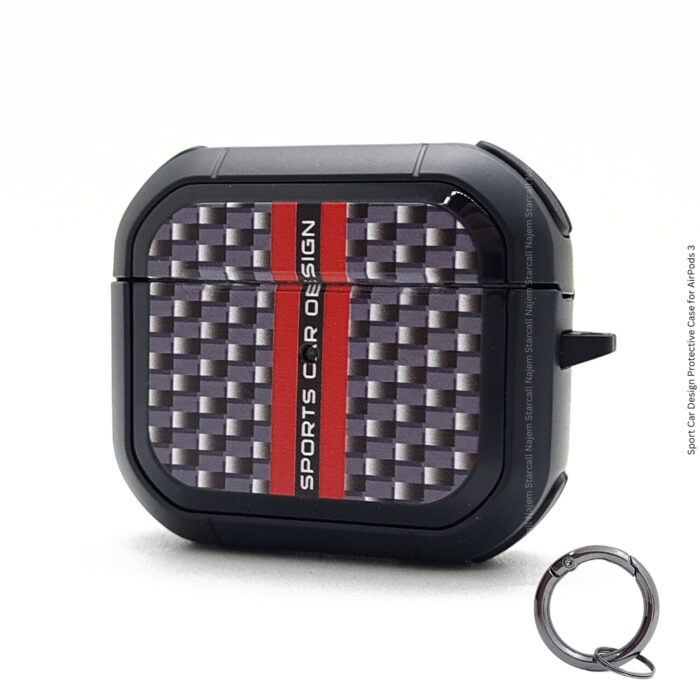 Protective Case for AirPods 3 Sport Car Design - Image 2