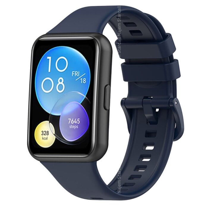 Sport Silicone Replacement Strap Wristband for Huawei Fit 2 - Image 4